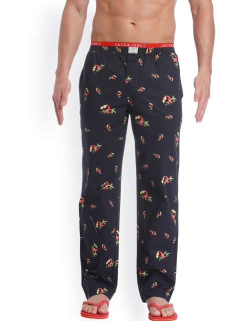 

Jack & Jones Black Printed Pyjamas 1954253004