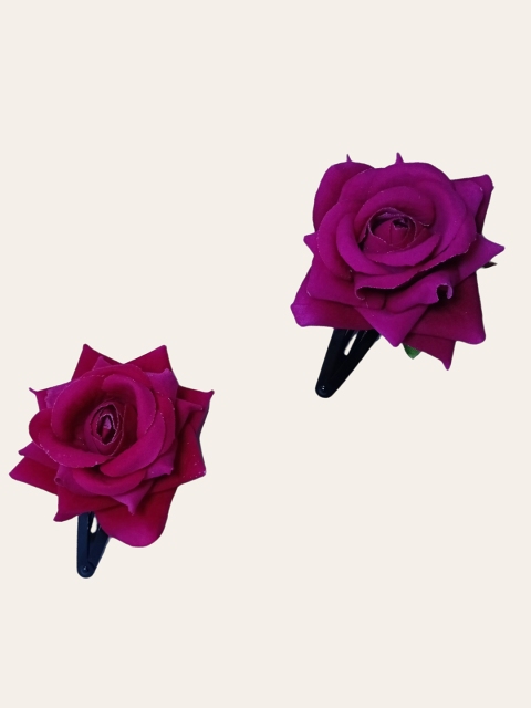 

LYF5STAR Women Set of 2 Tic Tac Hair Clip, Pink
