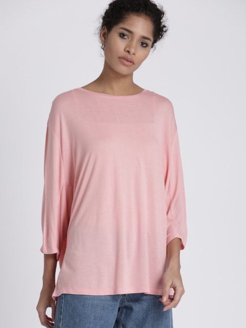 

Chemistry Women Pink Boxy Top