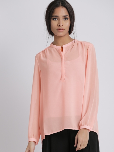 

Chemistry Women Pink Solid Top