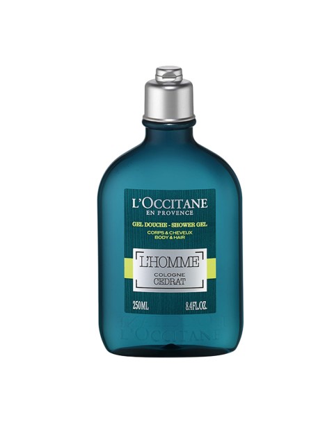 

LOccitane en Provence L'Homme Cologne Cedrat Shower Gel 250 ml, Blue