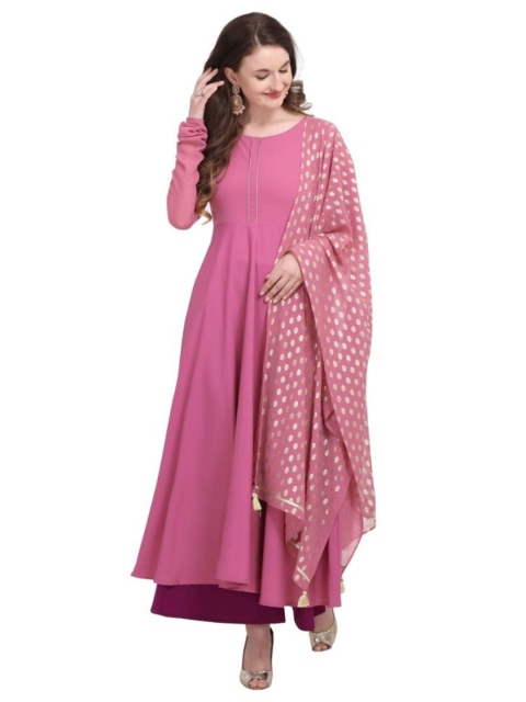 

APNISHA Pink Maxi Dress