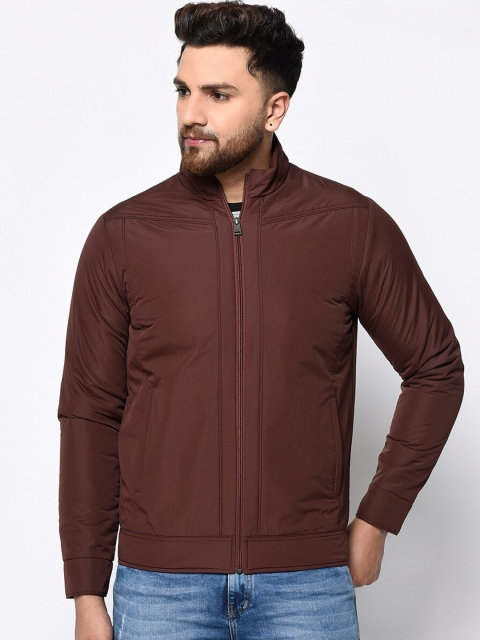 

Spirit Men Brown Windcheater Padded Jacket