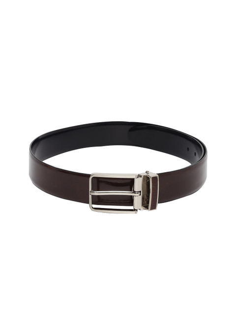 

Tommy Hilfiger Men Black & Brown Reversible Leather Belt
