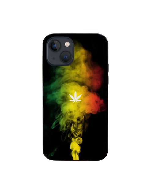 

Bewakoof Black Glowing Rasta LED iPhone 13 Phone Back Case