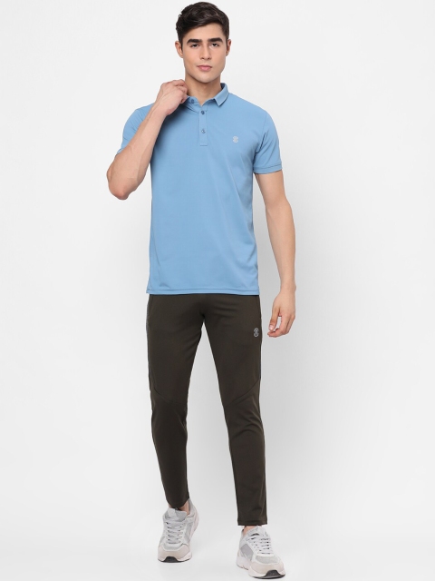 

MOZAFIA Men Blue & Grey T-shirt With Trousers
