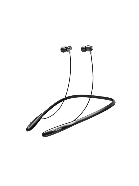 

Cellecor Black Solid NK-3 Wireless Bluetooth Earphone Neckband