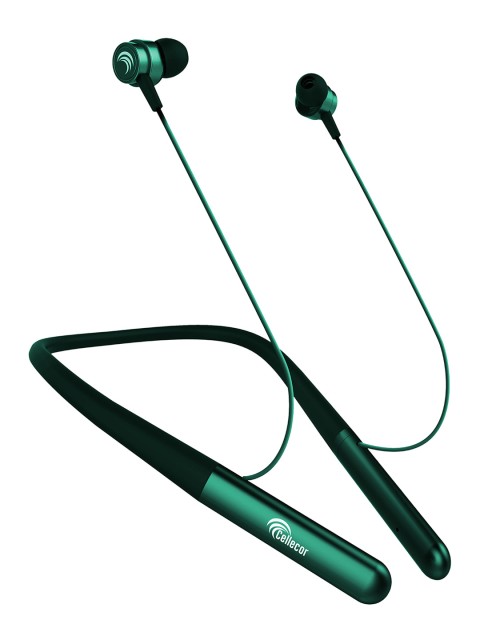 

Cellecor Green Solid Inear Bluetooth Earphone Neckband