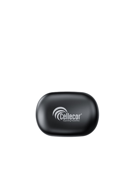 

Cellecor Black Solid In-Ear BroPods CB04 Waterproof Earbuds