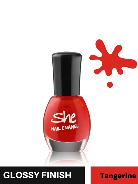 

Archies Orange She Make Up Nail Enamel-213-Tangerine, Red