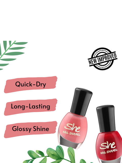 

Archies She Make Up Nail Enamel-214- Ruby Red
