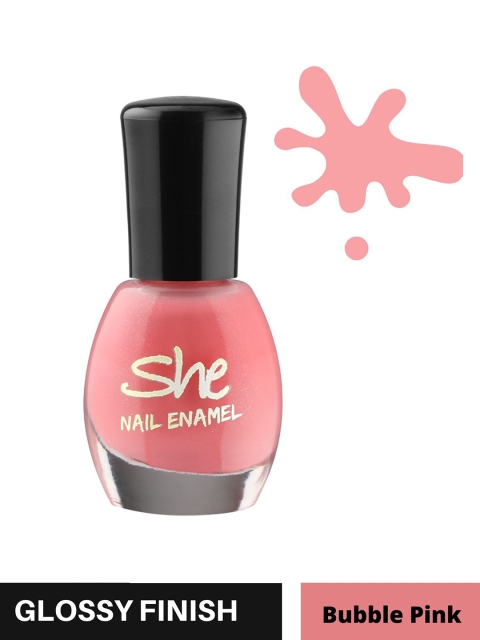 

Archies Pink She Make Up Nail Enamel Nail Polish-201-Bubble Pink