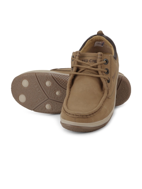 

Red Chief Men Leather Sneakers, Brown