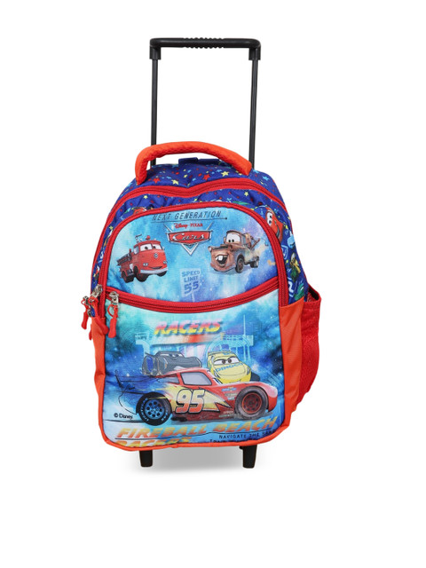 

Disney Kids Red & Blue Printed Backpack