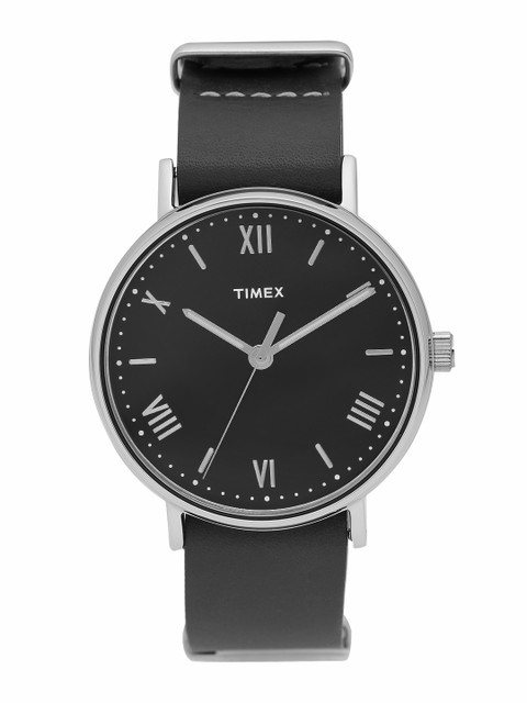 

Timex Men Black Analogue Watch TW2R28600