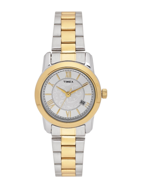 

Timex Women Silver-Toned Analogue Watch TWEL11508