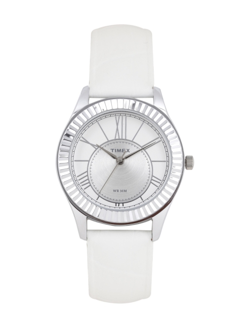 

Timex Women Silver-Toned Analogue Watch TW0TL9002