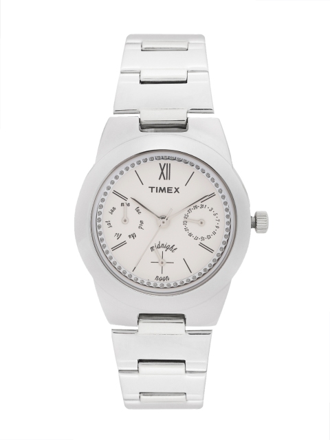 

Timex Women White Multifunction Watch TW000J107