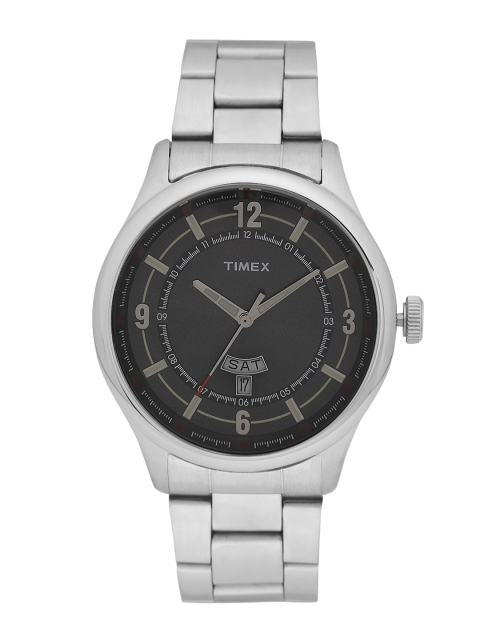 

Timex Men Gunmetal-Toned Analogue Watch TWEG14503, Metallic