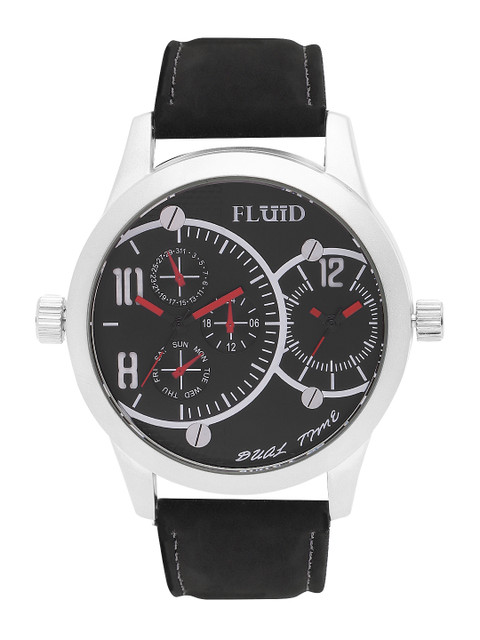 

FLUID Men Black Analogue Watch FL-1141
