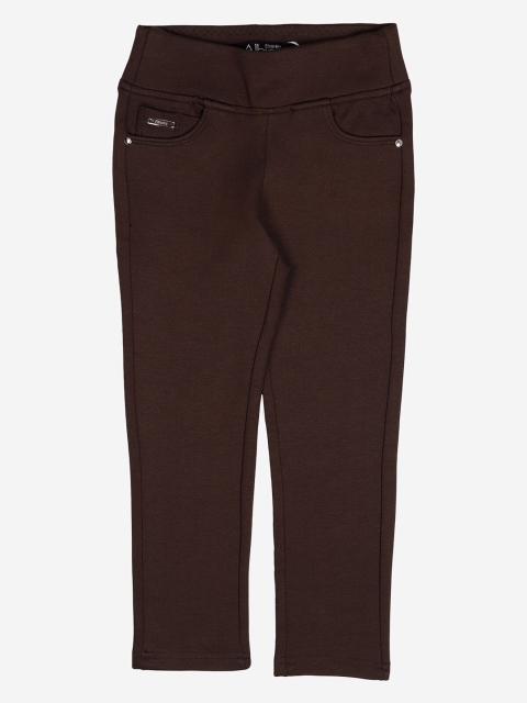 

Albion Women Coffee Brown Solid Stretchable Jeggings