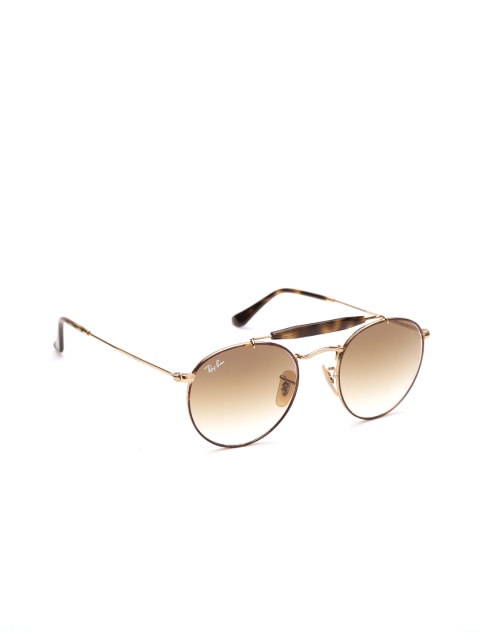 

Ray-Ban Unisex Oval Sunglasses 0RB374790085150-900851, Brown