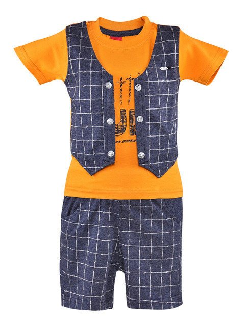 

Wish Karo Boys Yellow Clothing Set