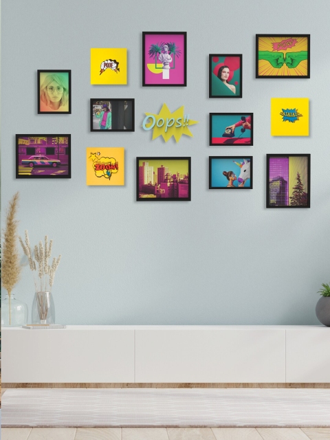 

RANDOM Set Of 10 Black Oops 3D Collage Photo Frames