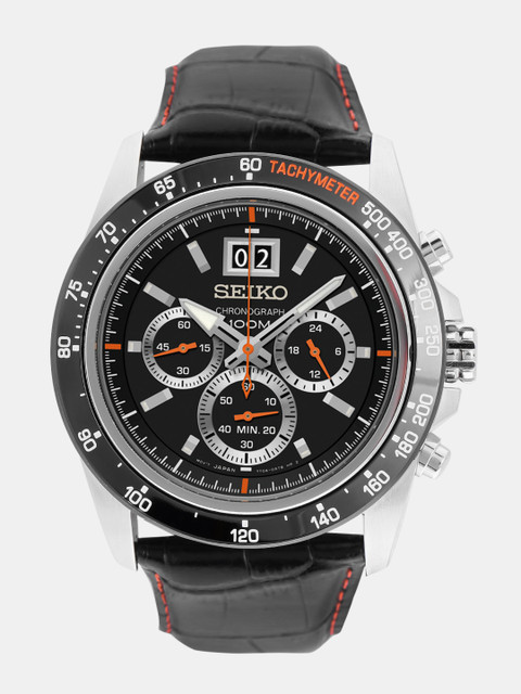 

SEIKO Men Black Analogue Watch SPC237P1