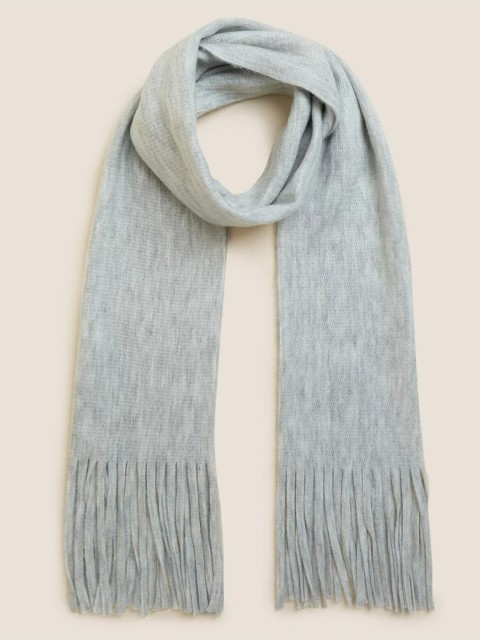

Marks & Spencer Women Grey Scarf