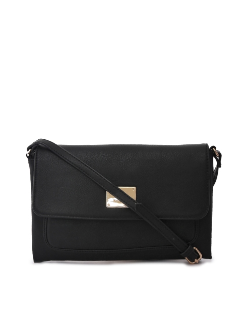 

Van Heusen Woman Black Solid Sling Bag