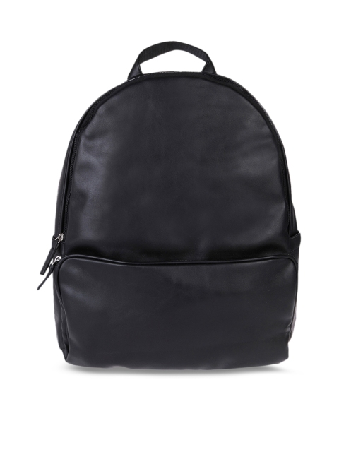 

FUR JADEN Unisex Black Solid Backpack