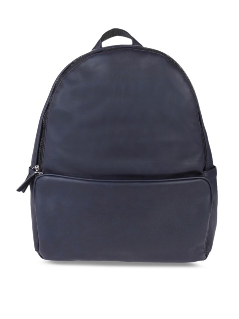 

FUR JADEN Unisex Navy Blue Solid Backpack