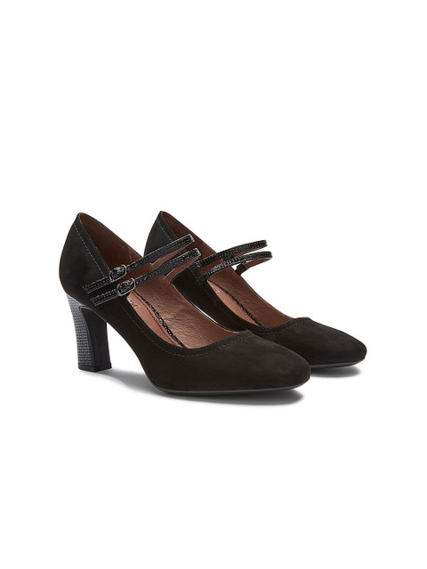 

next Women Black Solid Pumps