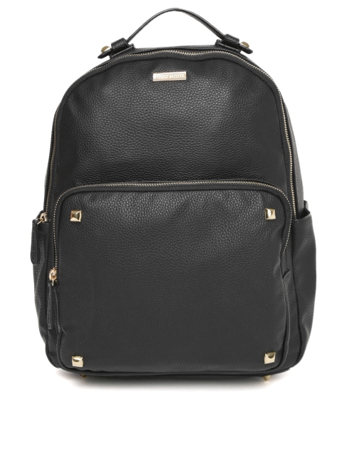 

Vero Moda Women Black Solid Backpack