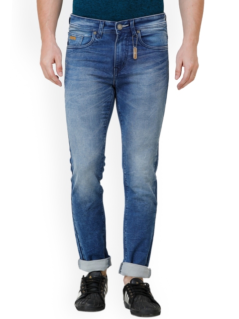 

COLVYNHARRIS JEANS Men Blue Heavy Fade Jeans