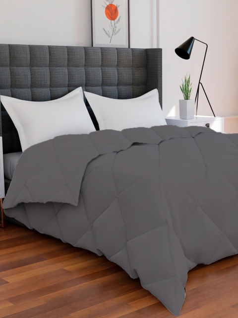 

AVI Grey Microfiber Mild Winter 233 GSM Single Bed Comforter
