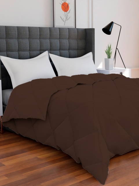 

AVI Brown Microfiber Mild Winter 233 GSM Double Bed Comforter