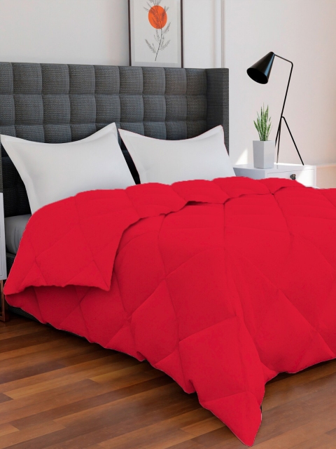 

AVI Microfiber Mild Winter 233 GSM Single Bed Comforter, Red