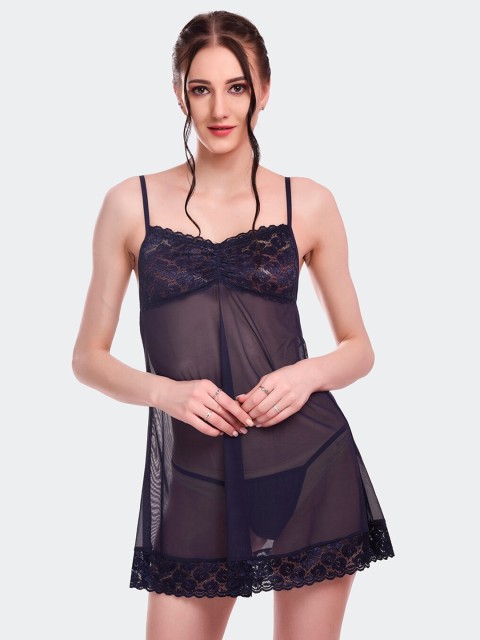 

Fleurt Women Black Baby Doll