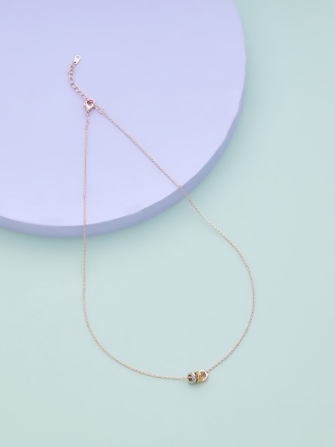 

Kushal's Fashion Jewellery Women Rose Gold Copper Rose Gold-Plated Chain
