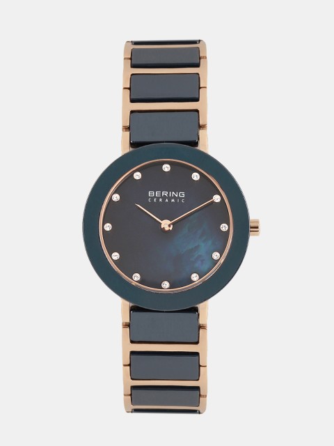 

BERING Women Green Ceramic Sapphire Crystal Analogue Watch 11429-767
