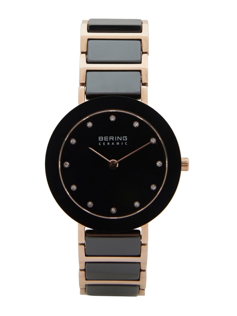 

BERING Women Black Ceramic Sapphire Crystal Analogue Watch 11429-746