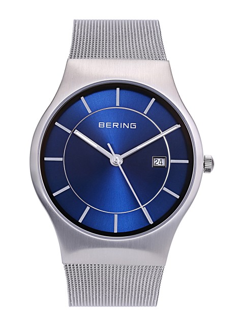 

BERING Men Blue Analogue Watch 11938-003