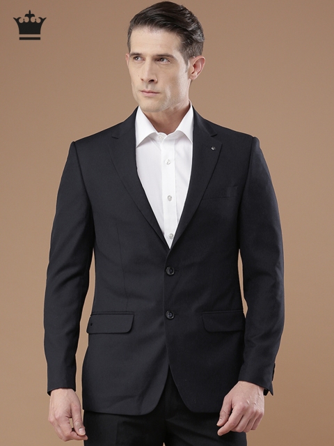 

Louis Philippe Navy Ultra Fit Single-Breasted Formal Blazer, Navy blue