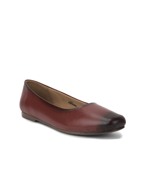 

Liberty Women Colourblocked Ballerinas Flats, Brown