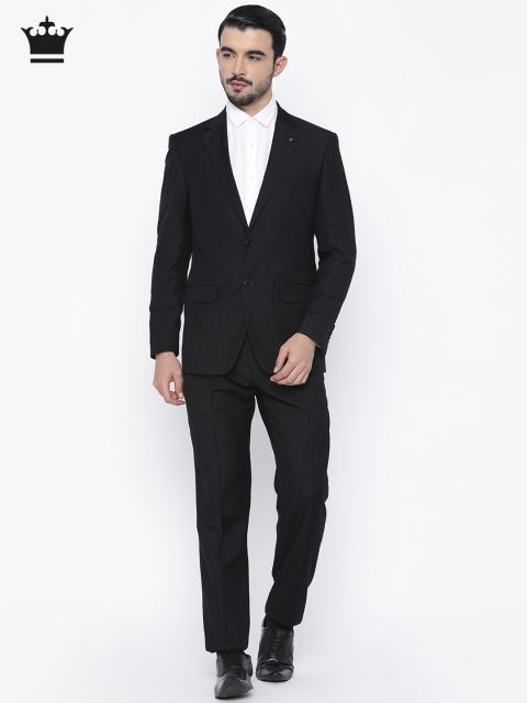 

Louis Philippe Black Ultra Fit Single-Breasted Formal Suit