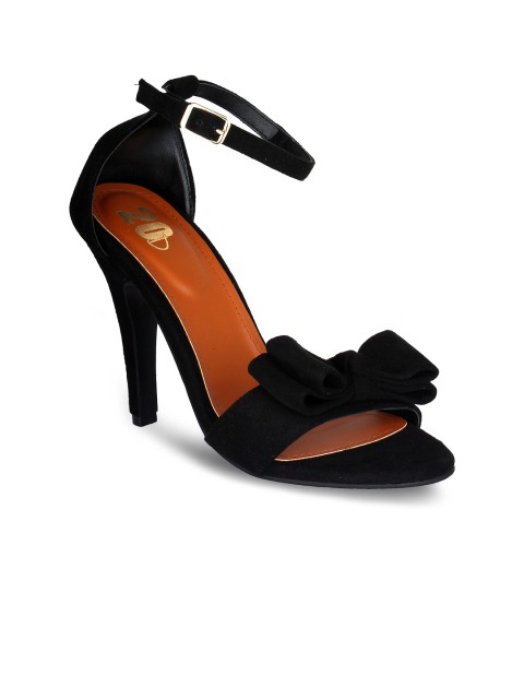 

20Dresses Women Black Solid Stiletto Heels