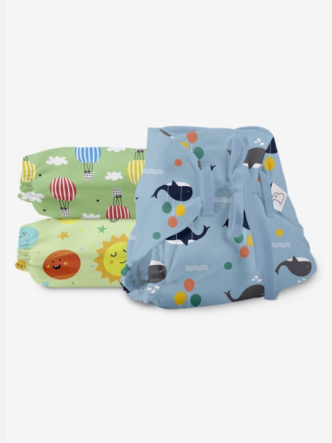 

SuperBottoms Infants Set Of 30 Dry Feel Langot, Blue