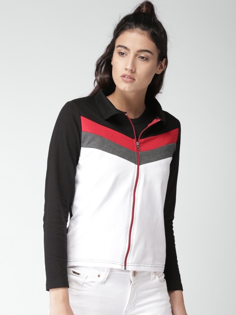 

Harvard Women Black Solid Sweatshirt